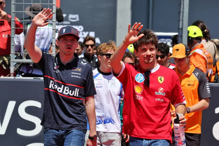 Max Verstappen, Charles Leclerc
