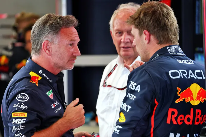 Christian Horner, Max Verstappen, Helmut Marko