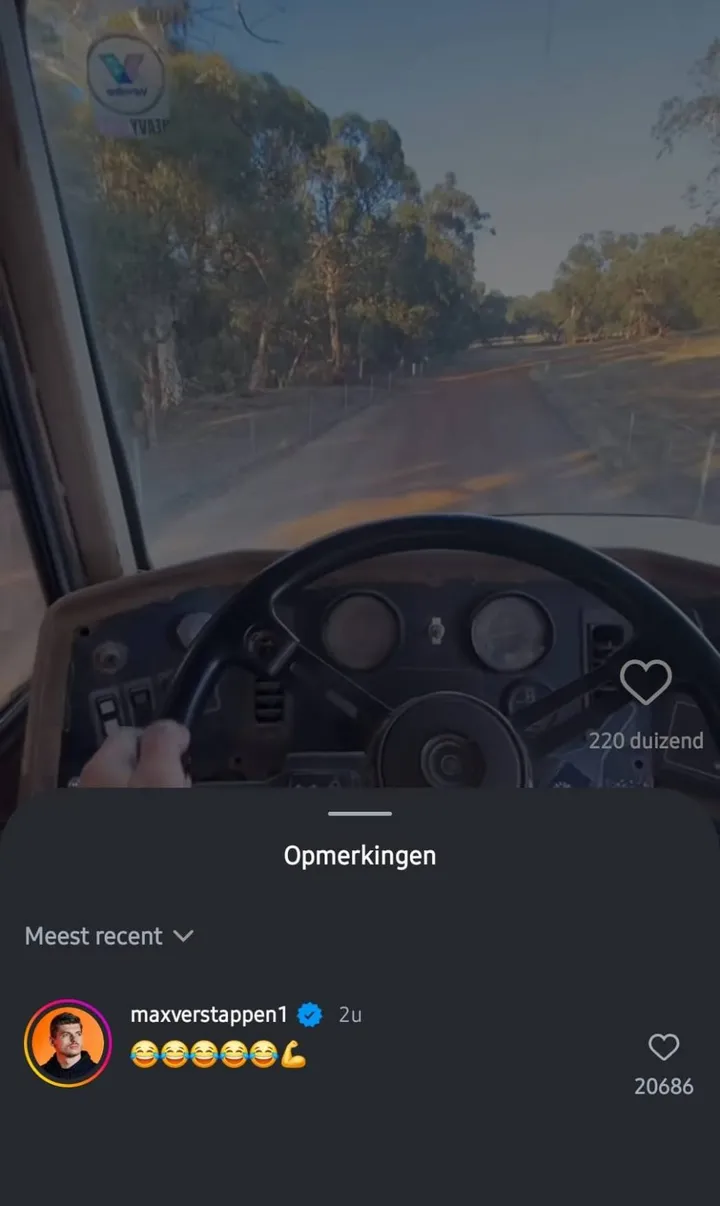 Max Verstappen react Daniel Ricciardo Frank Hermann video