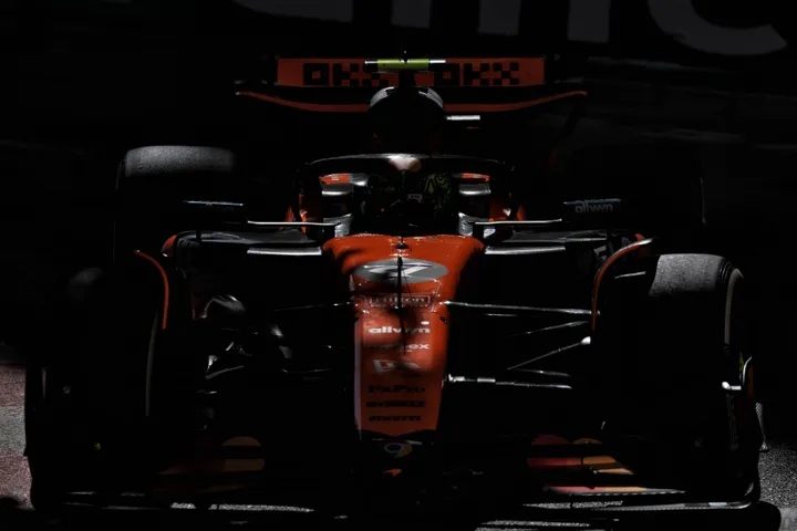 Formula 1 World Championship 2025, Round 8, Monaco Grand Prix, Circuit de Monaco, Monte Carlo, Monaco, Sunday 25 May 2025 - Lando Norris (GBR) McLaren MCL39.