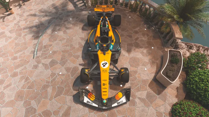 McLaren unveiled a special 'Riviera' livery for the next two Grands Prix in Monaco and Spain