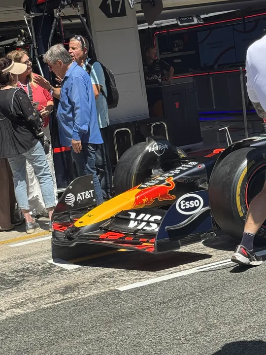 De vleugel van Red Bull