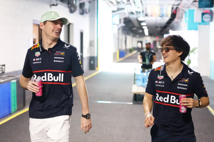 Max Verstappen, Yuki Tsunoda