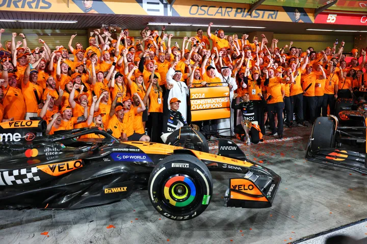 McLaren viert de wereldtitel bij de constructeurs in 2024