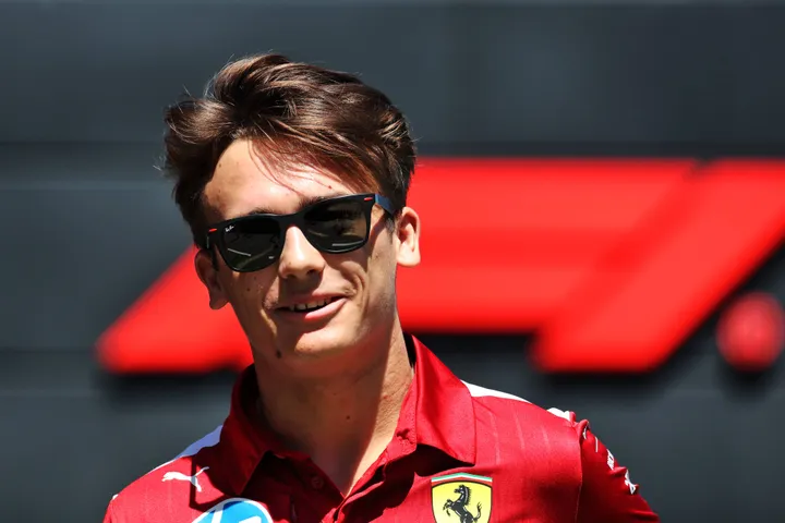 Dino Beganovic maakt deel uit van de Ferrari Driver Academy