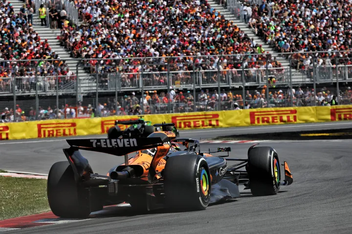 Oscar Piastri during the 2025 Canadian F1 Grand Prix