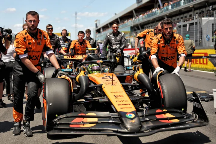 Lando Norris and McLaren at the 2025 Canadian F1 Grand Prix