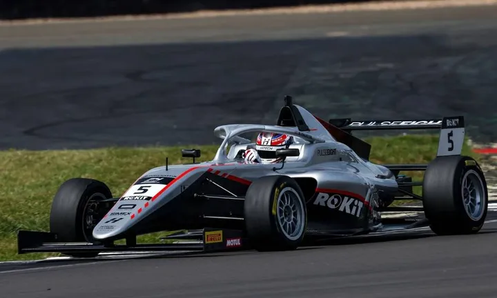 A Hitech GP Formula 4 car