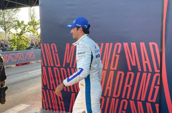 Carlos Sainz op de MadRing