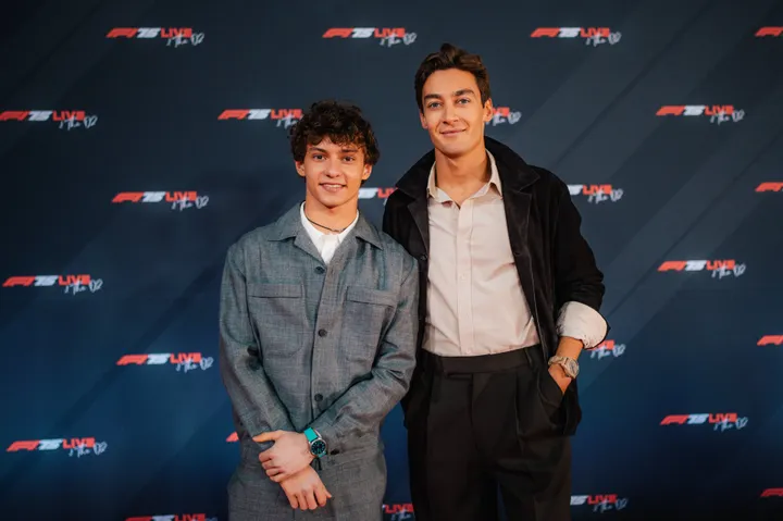 kimi antonelli en george russell