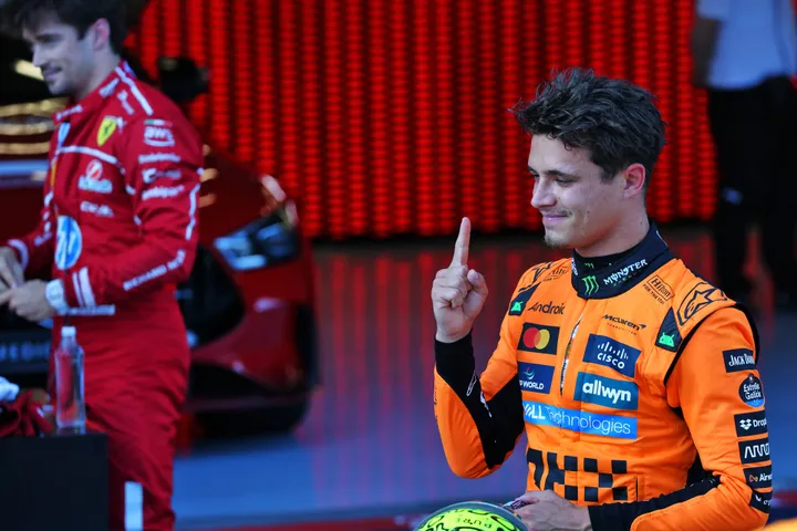lando norris p1 in austrian gp quali