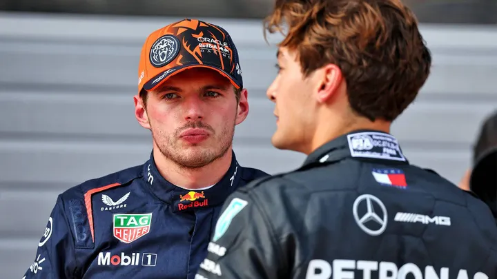 max verstappen vs george russell