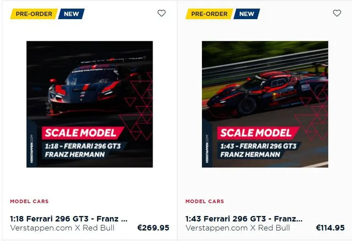 Franz Hermann's scale models on pre-order