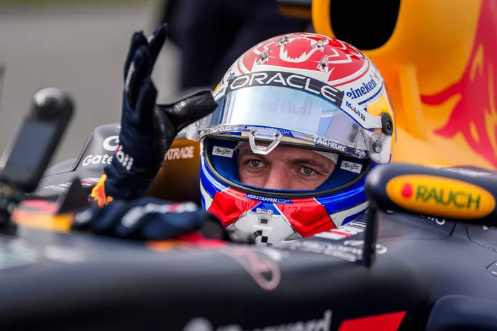 Max Verstappen in Salzburg
