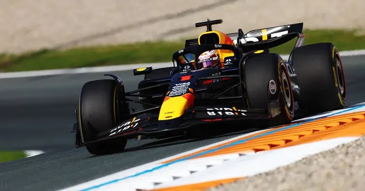 Max Verstappen at Zandvoort in 2024