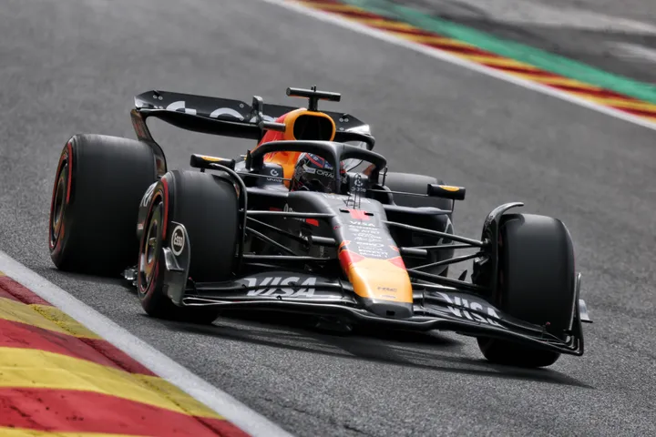 Max Verstappen in Spa-Francorchamps - Red Bull Contentpool