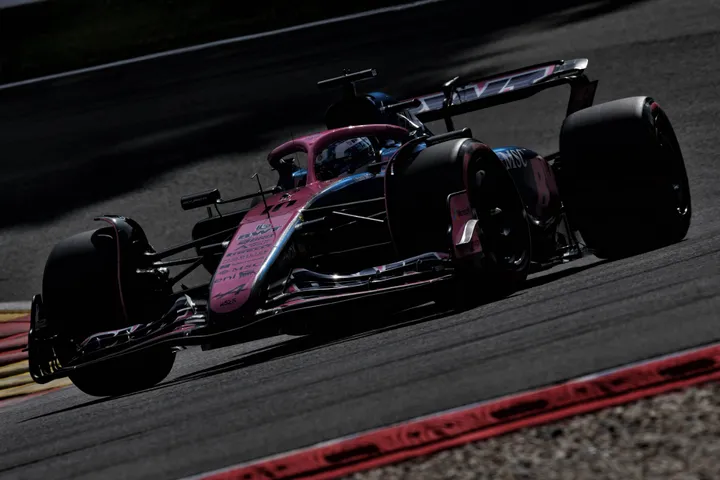 Pierre Gasly during the Belgian Grand Prix in Spa