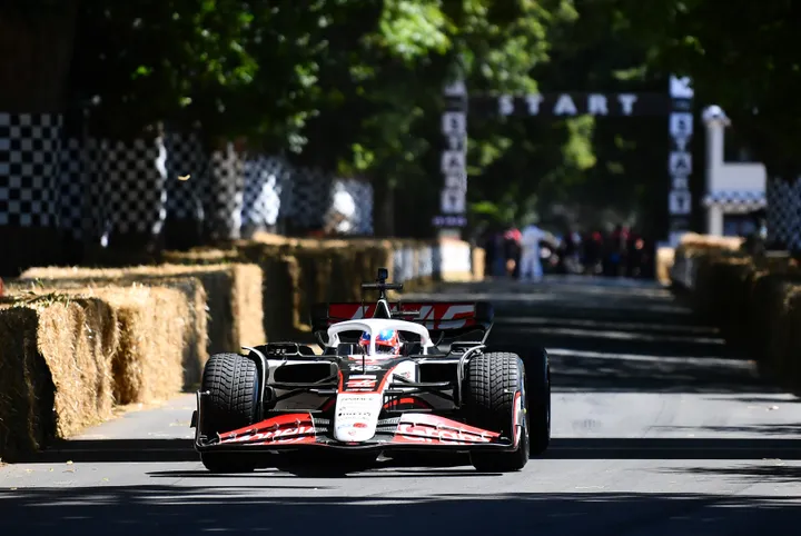 Haas car