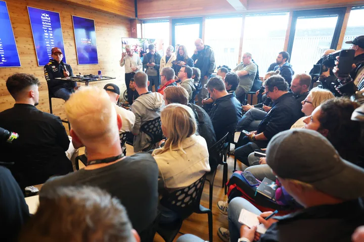 Max Verstappen press Belgium GP