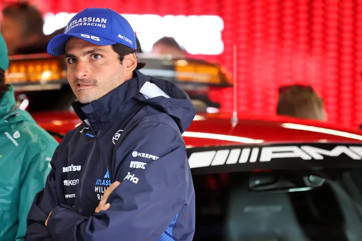 Carlos Sainz bij Williams