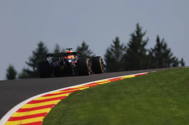 Max Verstappen in Spa-Francorchamps - Red Bull Contentpool
