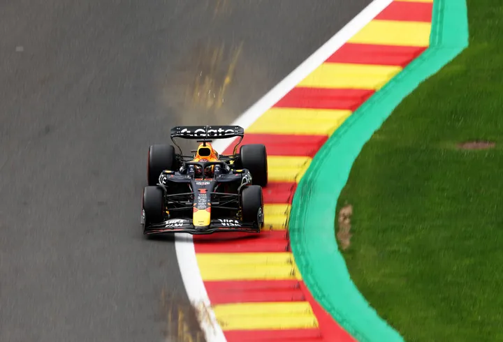 Max Verstappen in Spa-Francorchamps - Red Bull Contentpool