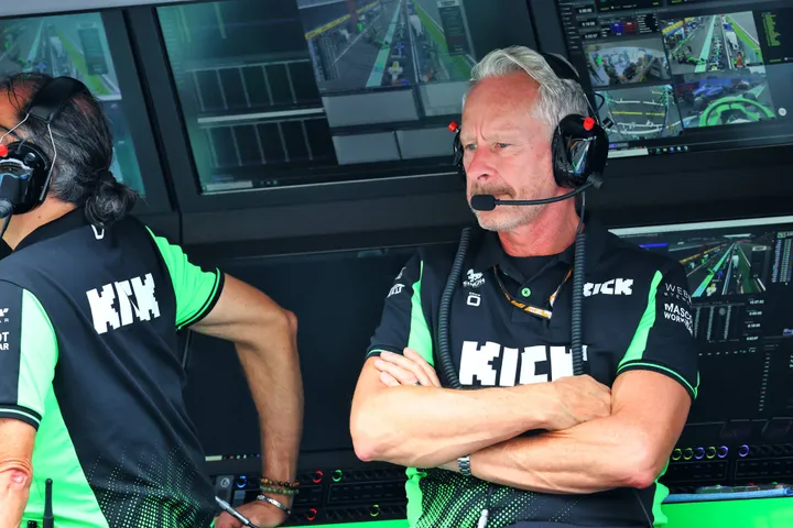 Jonathan Wheatley, teambaas bij Stake F1 Team