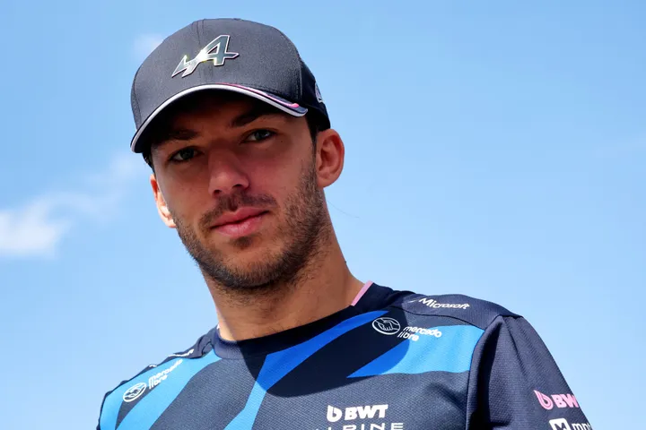 Pierre Gasly Alpine logo