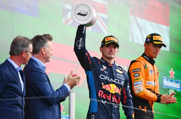 Verstappen Norris Dutch GP Zandvoort