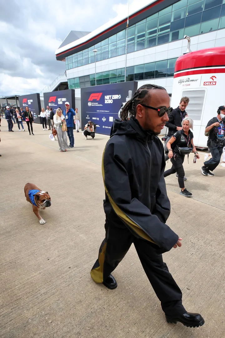 Hamilton und Roscoe. Foto: Racepictures