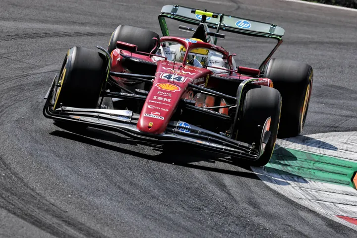 Lewis Hamilton, Ferrari, F1, FP3, Italian Grand Prix