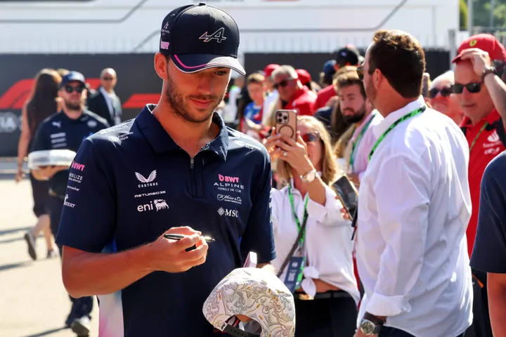 Pierre Gasly während des italienischen Grand Prix in Monza. Bild: Race Pictures