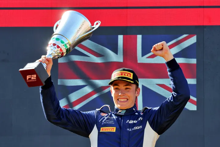 Luke Browning won the F2 Feature Race in Monza, Photo:&nbsp;Race Pictures
