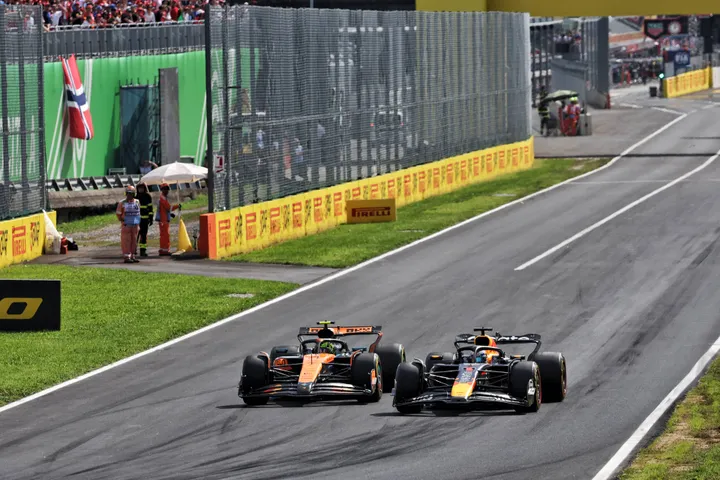 Norris kämpft mit Verstappen in Monza