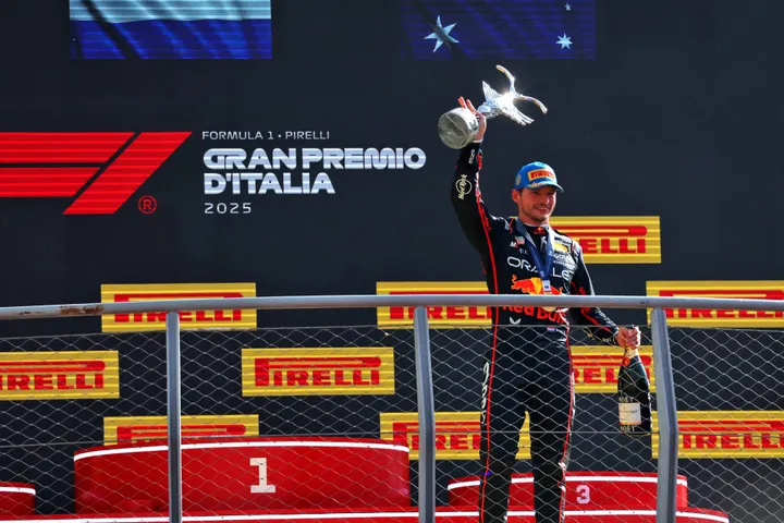 Red Bull Racing's Max Verstappen Italienischer Grand Prix