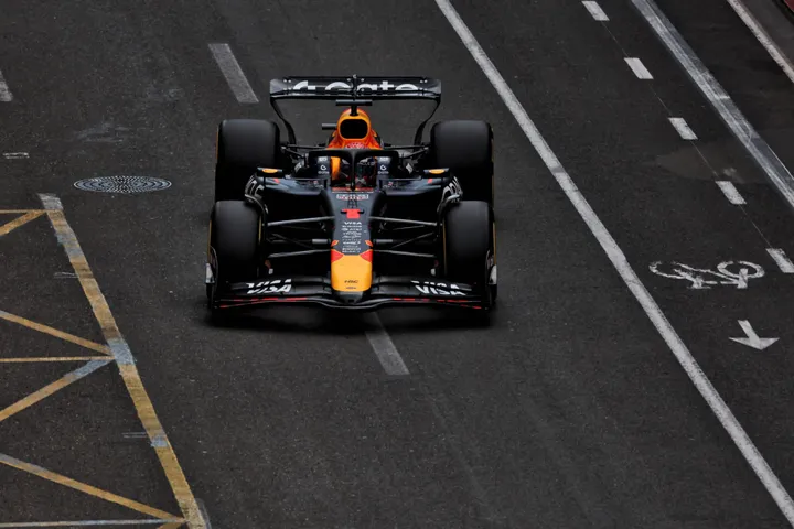 Verstappen tijdens de Grand Prix van Azerbeidzjan&nbsp;