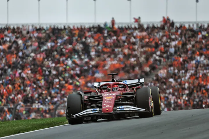 Charles Leclerc in Zandvoort