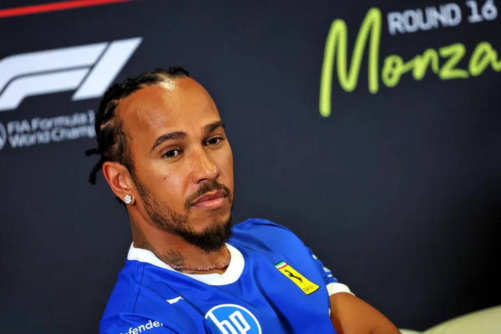 Lewis Hamilton in Monza
