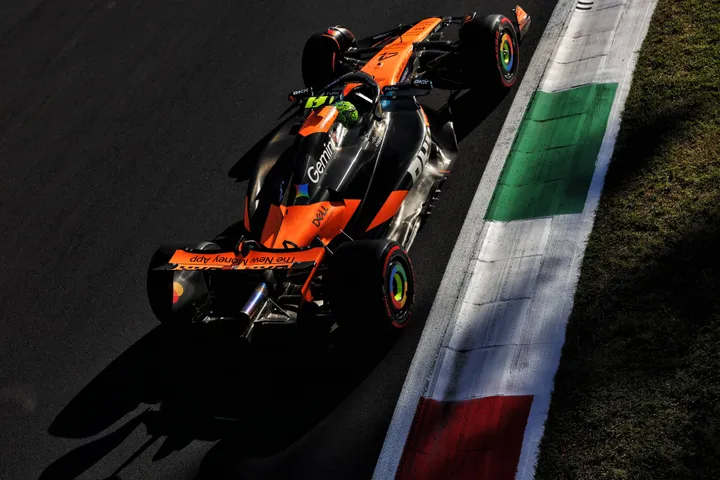 Lando Norris at Monza