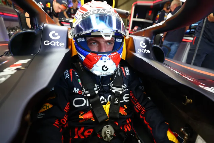 Max Verstappen in Monza - Red Bull Contentpool
