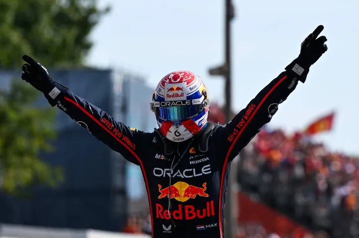 max verstappen red bull racing monza.