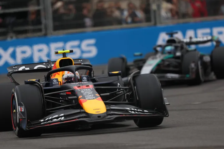 Verstappen in Baku