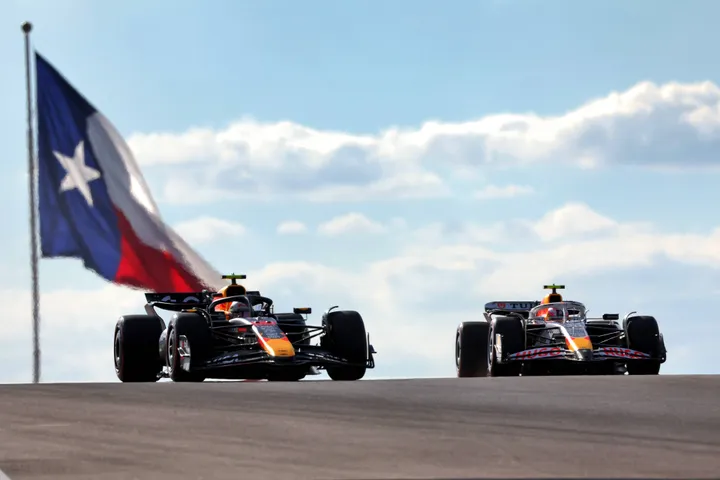 Yuki Tsunoda und Liam Lawson während des Qualifyings für den US Grand Prix - Foto: Race Pictures