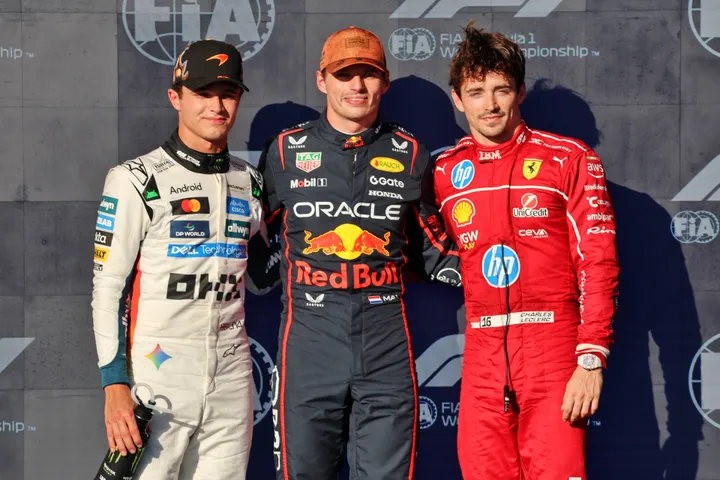 Verstappen erkämpfte sich die Pole Position und beendete das Rennen vor Norris und Leclerc - Foto: Race Pictures