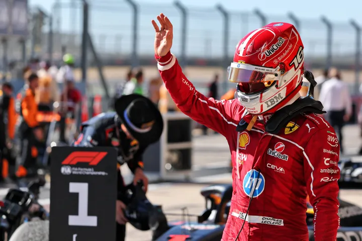Charles Leclerc beim Großen Preis der USA – Foto: Race Pictures