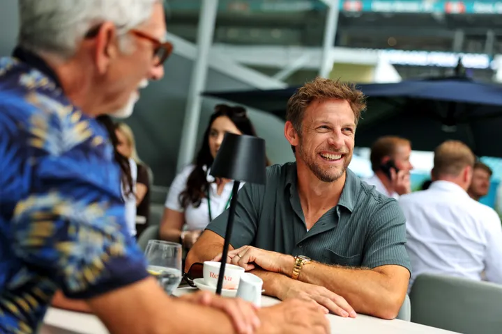 Jenson Button beim diesjährigen Miami GP - Foto: Race Pictures
