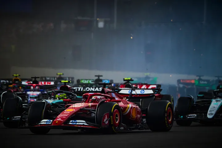 Start of the 2024 Mexico City Grand Prix