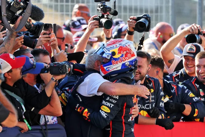Helmut Marko und Max Verstappen