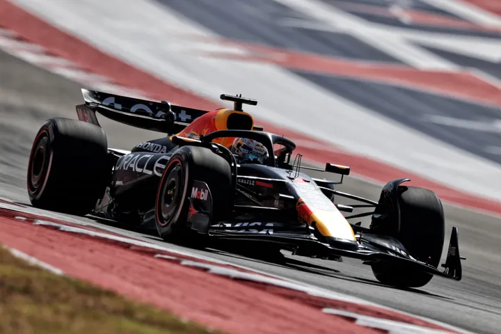Max Verstappen fährt den RB21 in COTA - Foto: Racepictures&nbsp;