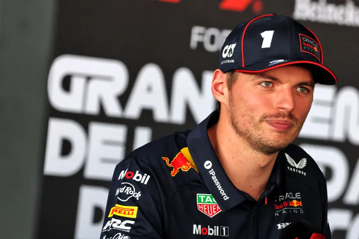 Max Verstappen in Mexico